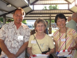Gordon Hom, Joanne Witt, and Kathy Kamei