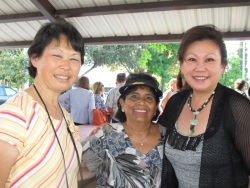 Kathy Kamei, Hedy Harrison-Anduha, and Carol Chen