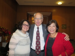 Teresa Barrows, Roger Garrett, and Sophia Tse