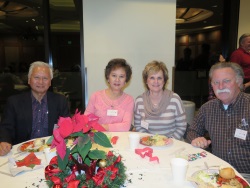 Bill and Grace Hu and Rose and Jim Weisenberger