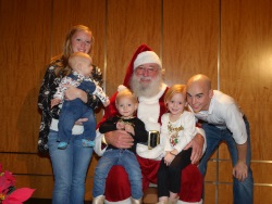 Santa with CEB family