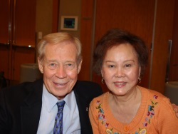 Barry Rabbitt and Grace Hu