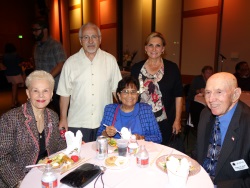 Mary and Bob Buell, Lew and Terri Gentiluomo and Hedy Harrison Anduha