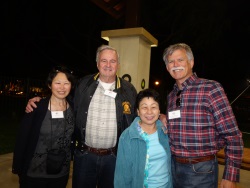 Kathy Kamei, John and Janice Dawson, and Bruce Barrows
