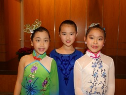 Three dancers