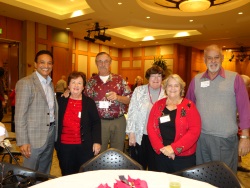 Naresh Solanki, Dixie Primosch, Rick Royse, Tracy Winkler, and Mary Ann and Allen Wood