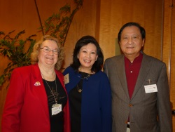 Joan Pylman and Carol and Tony Chen