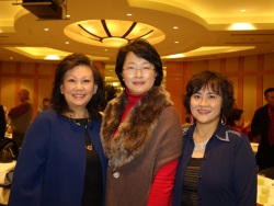 Carol Chen, Soo Yoo, and Jin Han