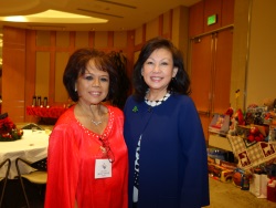 Becky Lingad and Carol Chen